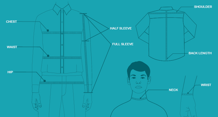 anatomy of a men's dress shirt Anatomy of a Hugh & Crye Dress Shirt