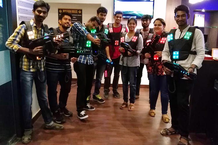 Play Laser Tag At Asgard Entertainment TNagar LBB, Chennai