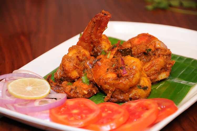 Gunpowder Prawns