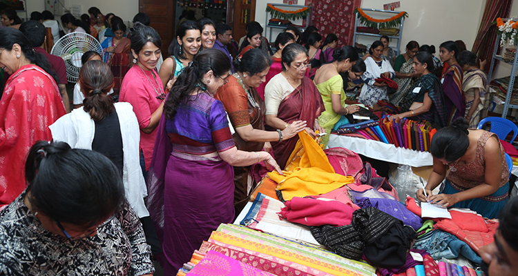 traditional sarees in Bangalore, craft council of india, shopping for sarees