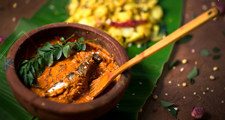 kerala cuisine kappa fish combo at kudil in bangalore