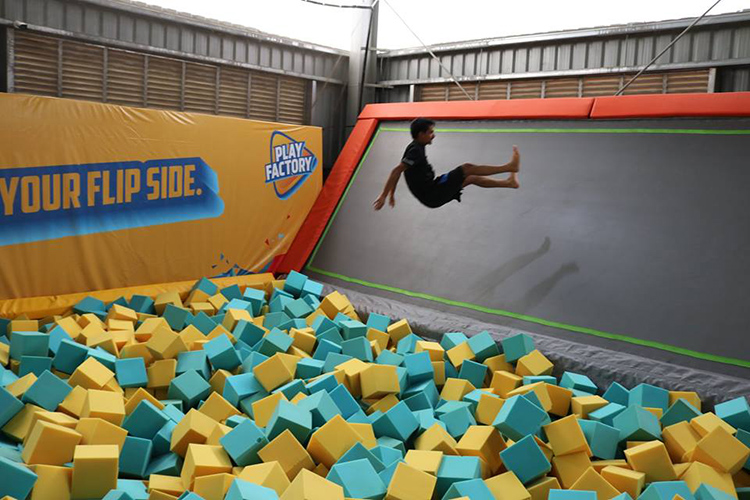 Play Factory Sports Arena Trampoline Park LBB, Bangalore
