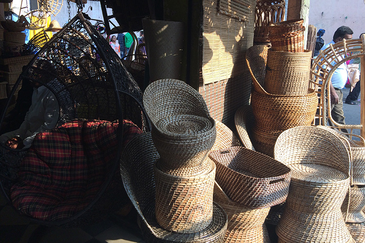 Laundry Baskets Blinds And Swings This Cane Shop Offers Goodies Inr 100 Upwards Laundry Baskets Blinds And Swings This Cane Shop Offers Goodies Inr 100 Upwards